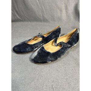 Madewell Lillie Mary Jane Flats Velvet Buckle‎ Ballet Shoes Women’s 7